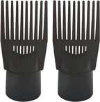 Sewroro hair dryer comb nozzle attachment set front view