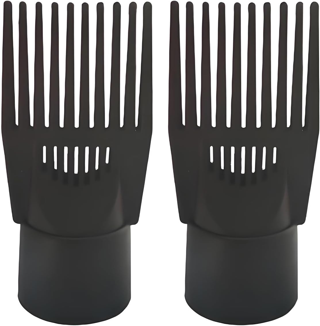 Sewroro hair dryer comb nozzle attachment set front view