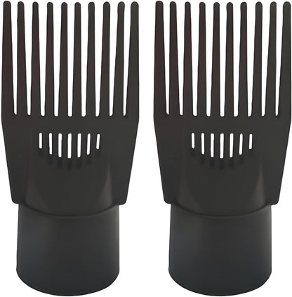Sewroro hair dryer comb nozzle attachment set front view