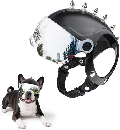 Billionchains dog helmet accessories and strap detail
