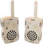 Annisoka DIY STEM Wooden Walkie Talkies Kit front view showing completed build