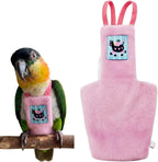 Warm Bird Diaper, Cute Pet Bird Diaper, Parrot Nappy Reusable Flight Suit with Waterproof Inner Birds Diapers for Parakeet Cockatiel Quaker Budgie Caique (Blue,XXS) - Image 10