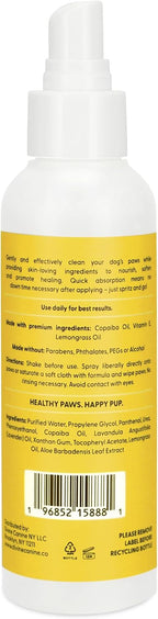 Divine Canine paw cleaner spray 5.1 fluid ounce bottle