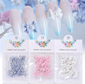 Uotey mixed nail charm set front view packaging