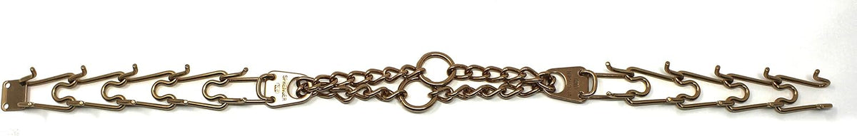 Herm Sprenger 3.2mm prong collar showing adjustable link mechanism