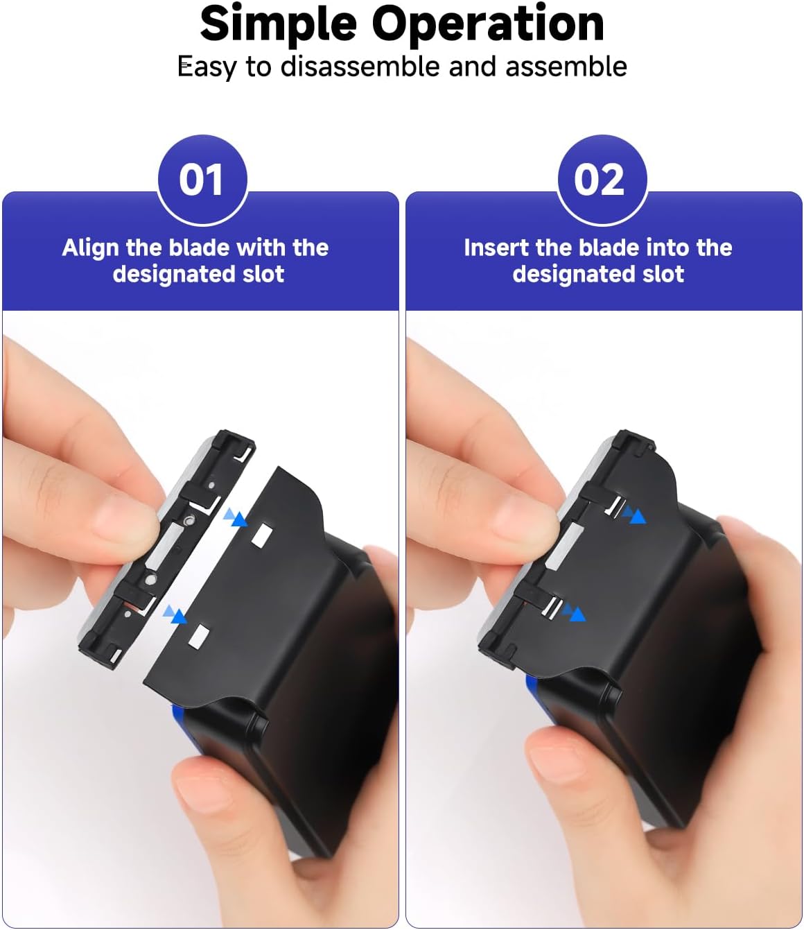 AQQA dual blades algae cleaner packaging contents including two detachable scraping blades