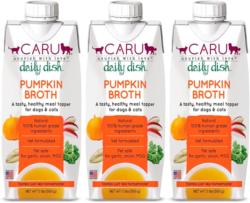 Caru - Daily Dish Chicken Bone Broth - Meal Topper for Dogs & Cats - Supports Overall Pet Health - Pour-Over Broth for Wet/Dry Food - Human Grade Ingredients - Non-GMO - Made in USA - 17.6 oz - 1 Pack - Image 11