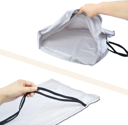 2 Pack Cloth Snake Reptile Bag with Bite Free Pouch Corner Drawstring for Capturing Moving Transporting Hunting Catching Snakes Reptiles to Vet or Travel - Image 3