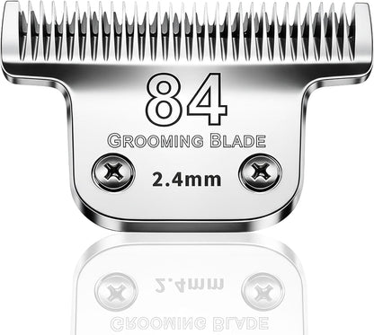4pcs Dog Grooming Blades Compatible with Andis Dog Clippers,Detachable Ceramic Blade & Stainless Steel Blade (3FC+4FC+5FC+7FC) - Image 10