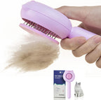 VIOJOJO pet grooming kit packaging showing premium materials and safety information.
