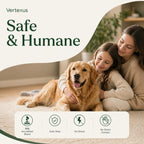 Side profile of Vertexus dog training tool showing solar panel