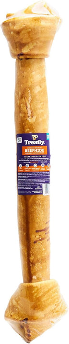American Sourced Beefhide Bones 15-17" Dog Chew Treats - Natural Flavor, 1 Count/1 Pack - Image 13