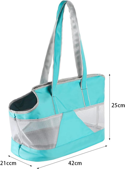 Ibluelover portable pet transporter with enhanced bottom support
