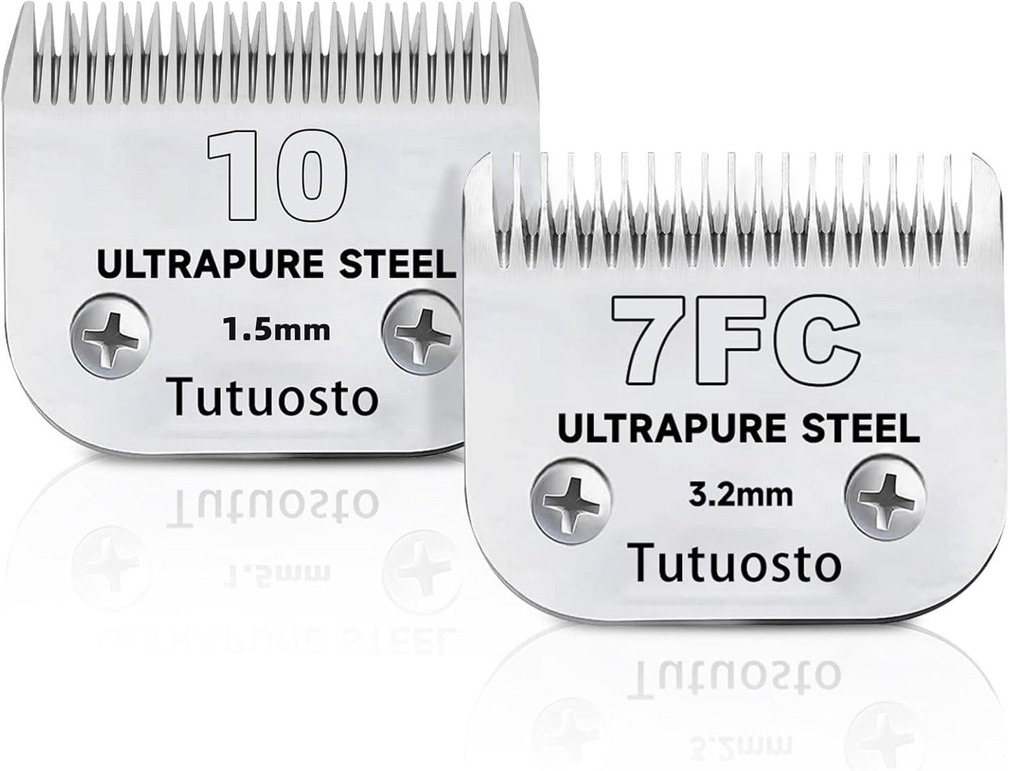 10# Clipper Blades Pet Grooming Clipper Replacement Blades Detachable Blade Compatible with andis/wahl/Oster Dog Clippers 3PCS - Image 10