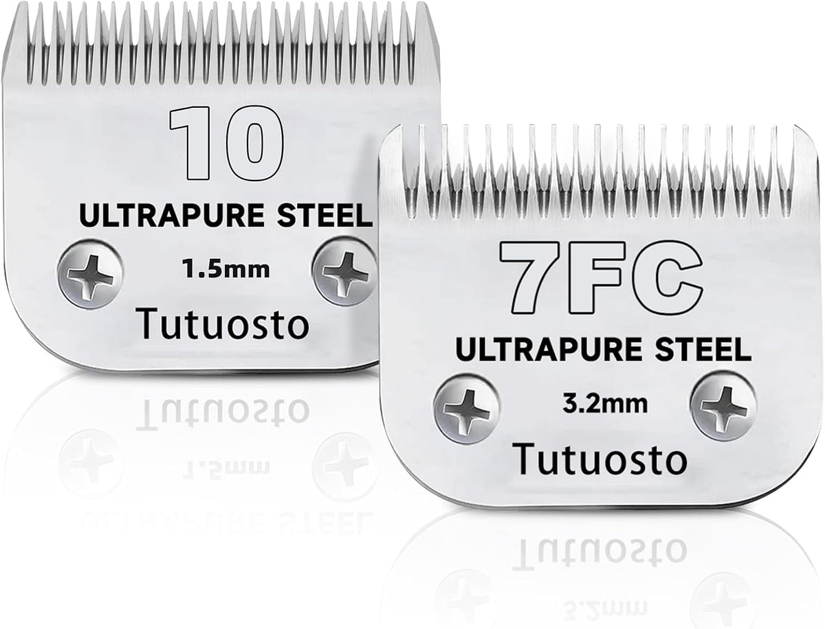 10# Clipper Blades Pet Grooming Clipper Replacement Blades Detachable Blade Compatible with andis/wahl/Oster Dog Clippers 3PCS - Image 10