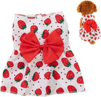 Dog Dress,1PC Dog Dresses with Cute Bowknot,Summer Dogs Clothes Pet Princess Dresses for Chihuahua Yorkies Puppies Cat Outfit - Image 12