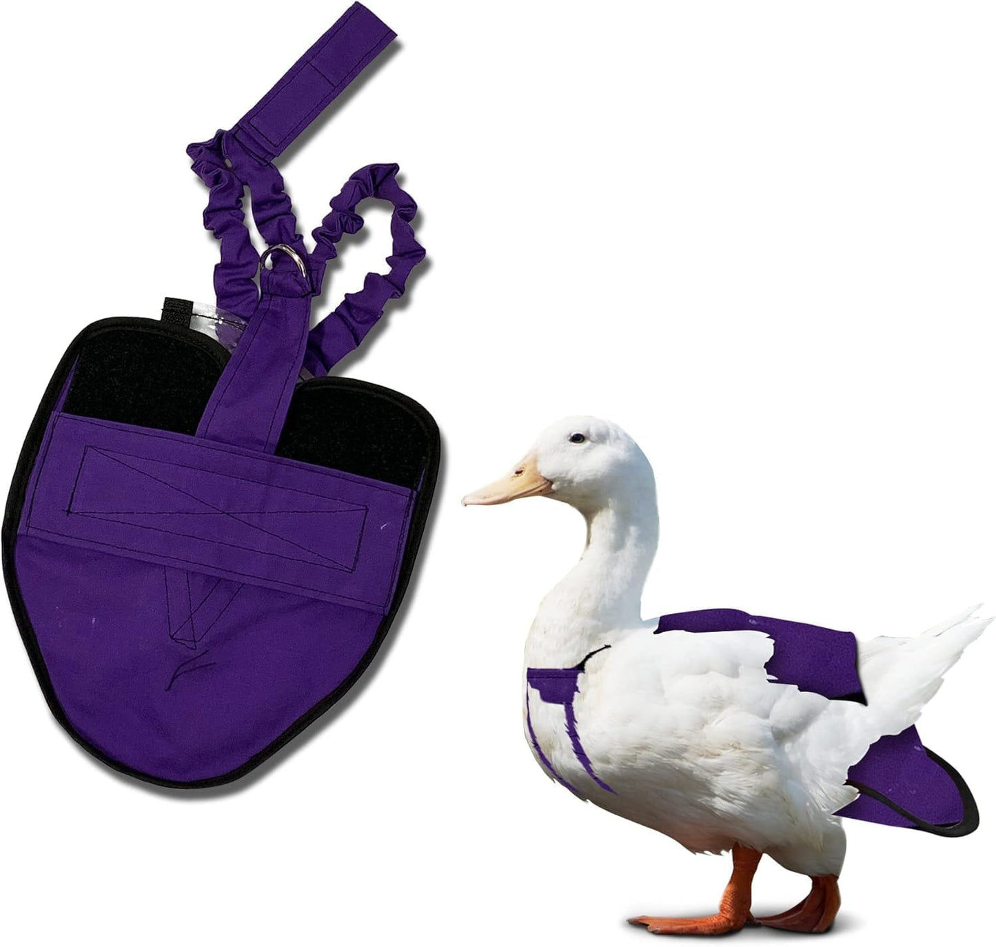 USA imported premium poultry supplies by Hen Holster brand packaging
