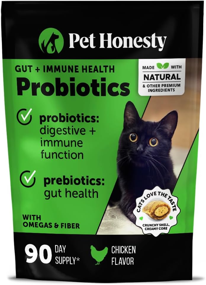 Cat Urinary Tract Health Crunchy & Creamy Chews - Promotes Healthy Digestion & Normal Bladder Function with Cranberry, Antioxidants, & Probiotics - Gut + Bladder Support Supplement (30 Day Supply) - Image 10