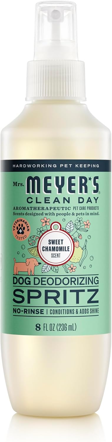 MRS. MEYER'S Clean Day Dog Deodorizing Spray, White Peach Scent, 8oz - Image 11