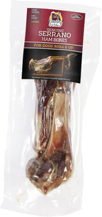 Country Kitchen Genuine Serrano Half Ham Bone, 100% Natural, Dry Aged, for Medium Sized Dogs, 20 lbs and up, 2 Bones, Pack of 1 - Image 11