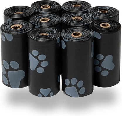 Best Pet Supplies Dog Poop Bags for Waste Refuse Cleanup, Doggy Roll Replacements for Outdoor Puppy Walking and Travel, Leak Proof and Tear Resistant, Thick Plastic - Assorted, 150 Bags - Image 10