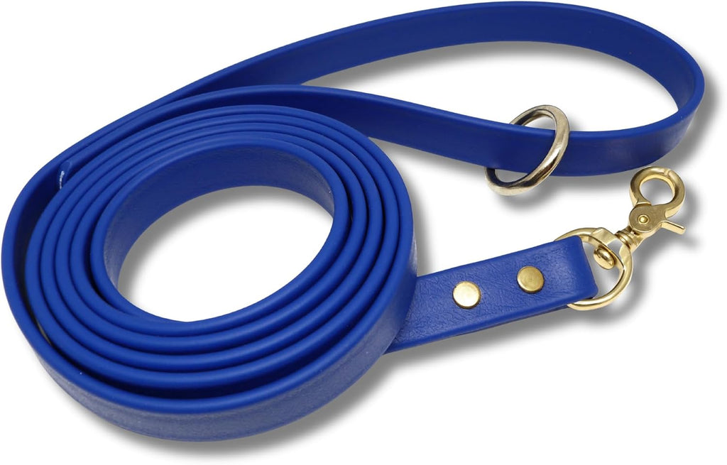 Gummy K9 Dog Leash, Biothane, Dog Training Leash, Made in The USA, 6 Feet, Various Sizes & Colors (5/8, Black) - Image 14