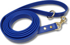 Gummy K9 Dog Leash, Biothane, Dog Training Leash, Made in The USA, 6 Feet, Various Sizes & Colors (5/8, Black) - Image 14