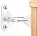 CICICO furniture anchors for baby proofing white 6 pack front view packaging