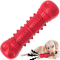 Zikaton dog squeaky chew toy front view for aggressive chewers