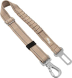 Dog Friendly Co. Dog Seat Belt | Safe and Comfortable Dog Transportation | Adjustable Length, Anti-Shock Bungee, Universal Heavy Duty Clips | Purple - Image 9