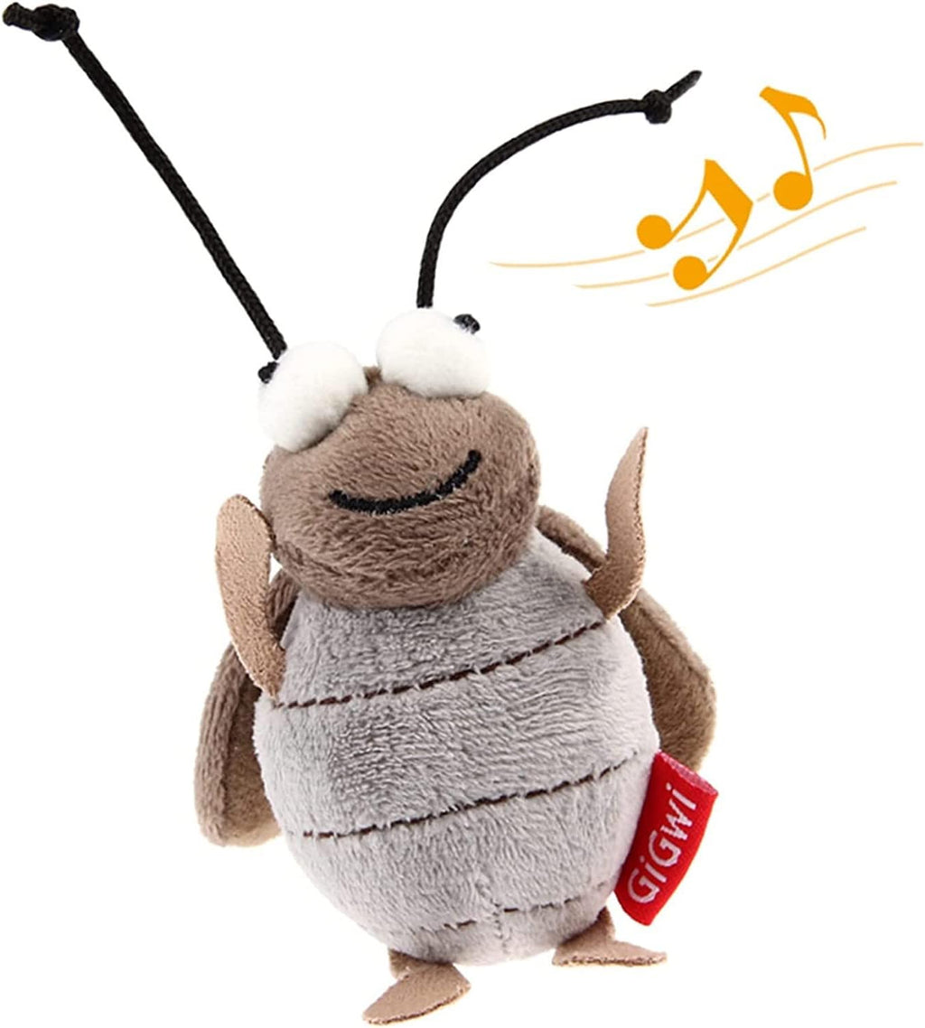 GiGwi Interactive Cat Toys Squeaky, Stimulated Chirping Bird Toy Making Noise,Automatic Chirp Bird Cat Toy with Feather Tail, Melody Chaser Play and Squeak Kitten Toy for Boredom - Image 10