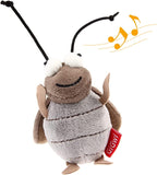 GiGwi Interactive Cat Toys Squeaky, Stimulated Chirping Bird Toy Making Noise,Automatic Chirp Bird Cat Toy with Feather Tail, Melody Chaser Play and Squeak Kitten Toy for Boredom - Image 10