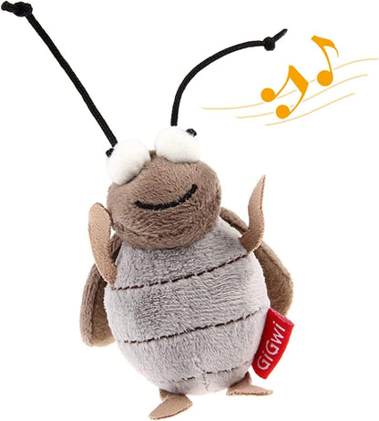 GiGwi Interactive Cat Toys Squeaky, Stimulated Chirping Bird Toy Making Noise,Automatic Chirp Bird Cat Toy with Feather Tail, Melody Chaser Play and Squeak Kitten Toy for Boredom - Image 10