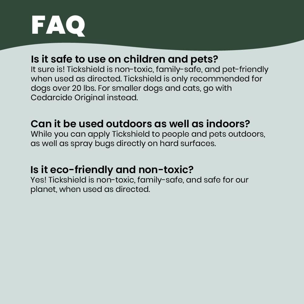 Cedarcide bug spray kit for camping and outdoor gear