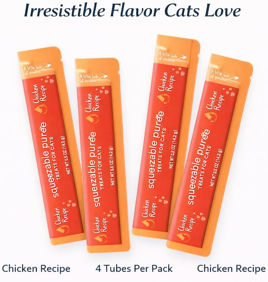 Ingredients and nutrition information on Inaba cat treat packaging