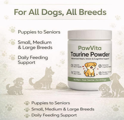 USA imported pure taurine amino acid supplement mixed into pet food