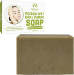 Natrulo poison ivy soap bar front view authentic natural rash treatment