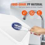 Transparent flip top lid of Vevor food container