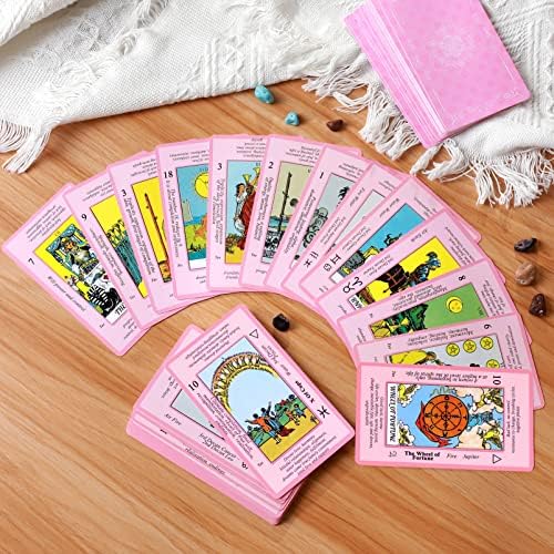 Myripoly tarot deck with velvet storage pouch