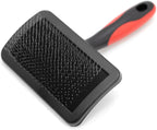 Jeffers Pet Double Sided Grooming Slicker Brush for Dogs, Cats, Puppies - Flexible Head with Stainless Steel Pins - Detangler Tool for Mats, Loose Fur, Shedding - Home or Professional Use - Small - Image 10