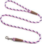 Mendota Pet Snap Leash - British-Style Braided Dog Lead, Made in The USA - Black, 1/2 in x 6 ft - for Large Breeds - Image 14