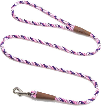 Mendota Pet Snap Leash - British-Style Braided Dog Lead, Made in The USA - Black, 1/2 in x 6 ft - for Large Breeds - Image 14