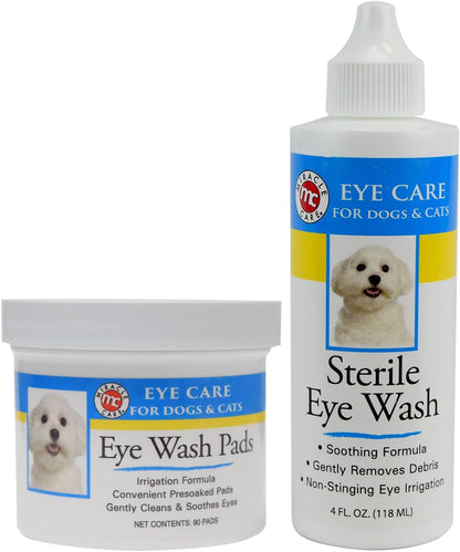 Miracle Care Sterile Eye Wash for Dogs and Cats, 4 Ounce, Soothing and Non Stinging Eye Drops to Remove Debris - Image 9