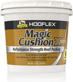 Absorbine Hooflex Magic Cushion Xtreme front view of two pound tub packaging