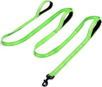 3 Handle Dog Leash, 10FT Triple Handle Reflective Stitching with Padded Traffic Handles, Heavy Duty Training Pet Lead for Control and Safety (Black) - Image 14