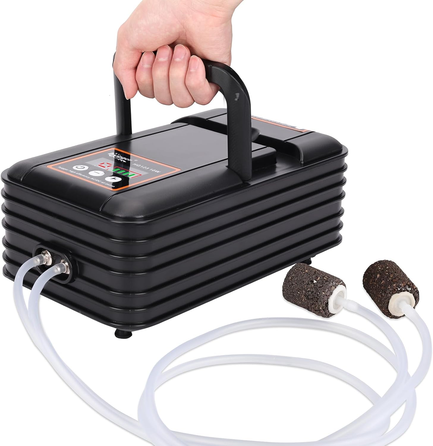 Hygger professional aquarium oxygenator unit packaging