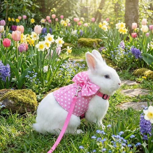 Kutyndrix rabbit harness set with packaging for guinea pigs and kittens