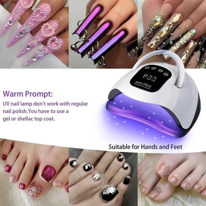 Beenle nail lamp with detachable base for easy cleaning