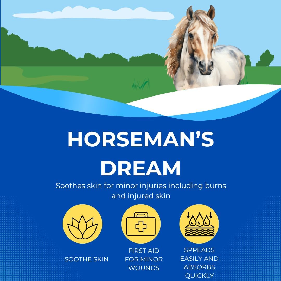 Horseman's Dream veterinary cream jar size reference