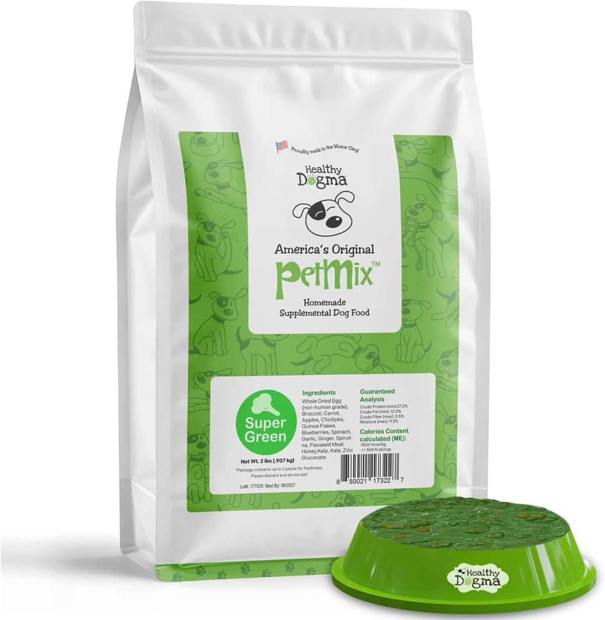Healthy Dogma Original PetMix - USA Made Dehydrated Dog Food for Allergies, Ideal for Small & Large Breeds (Original, 10 lbs) - Image 9